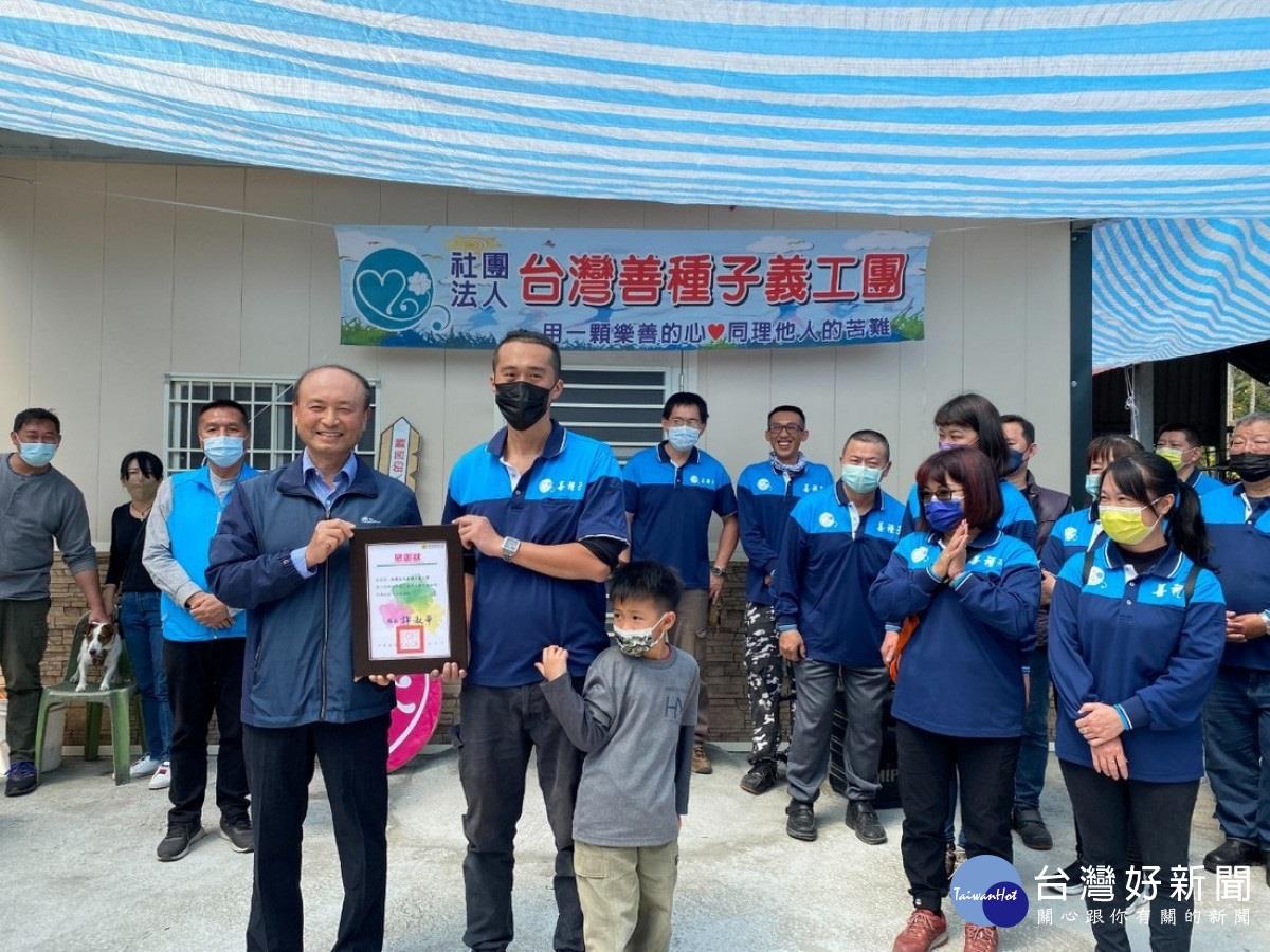 給他一個家.台灣善種子義工團助經濟弱勢身障者蓋屋【記者吳素珍／南投報導】2023/03/06